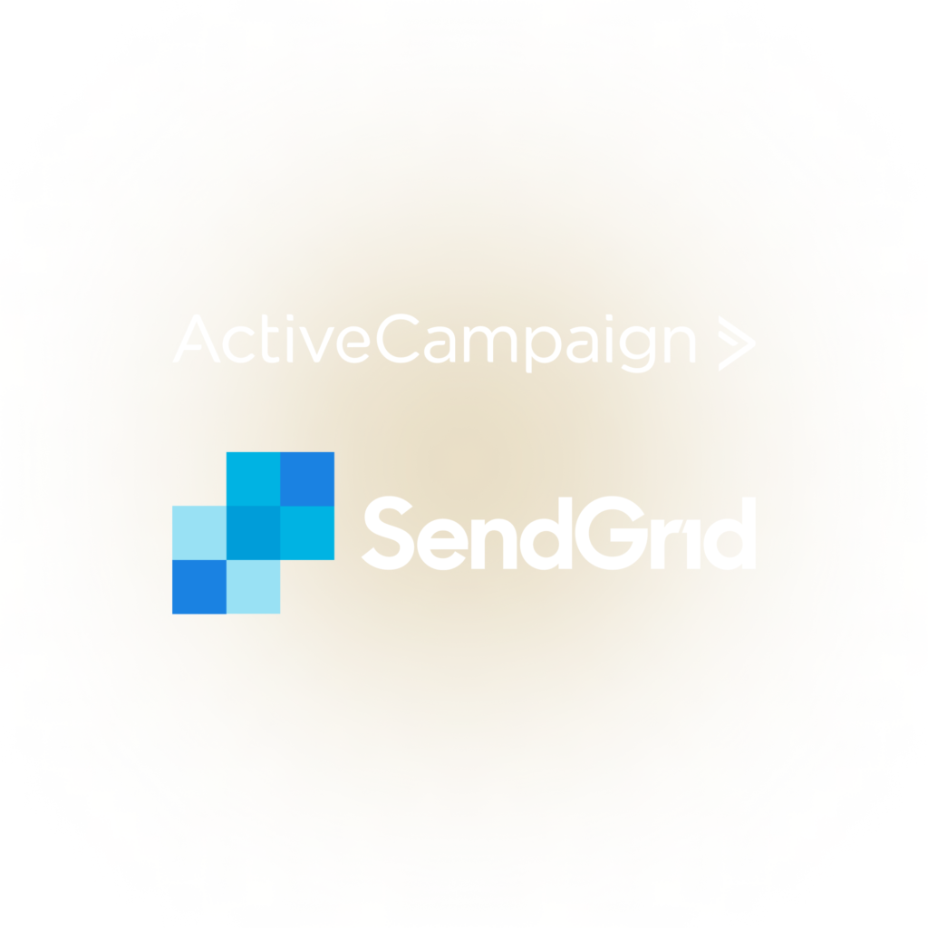 logo Active Campign and SendGrid